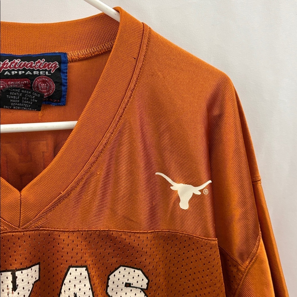 Vintage Texas Longhorns College Football Jersey Size Medium Y2K Men’s UT - Picture 3 of 10